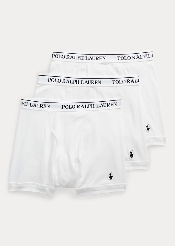 Polo Ralph Lauren Cotton 3-Pack Underbukser Herre Danmark (HGQSY3094)